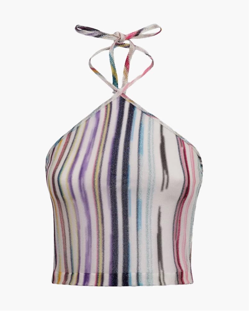 Missoni Mountain Lace Lamé Top - Image 1