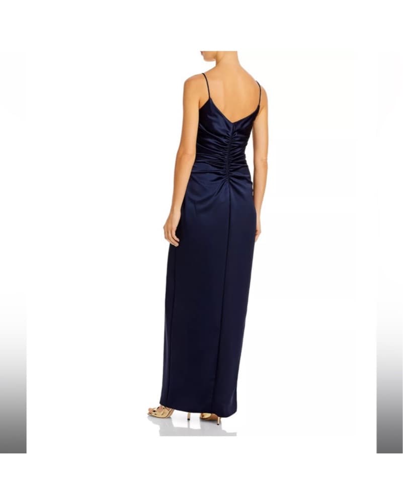 Elegant Navy Blue Maxi Dress - Image 2