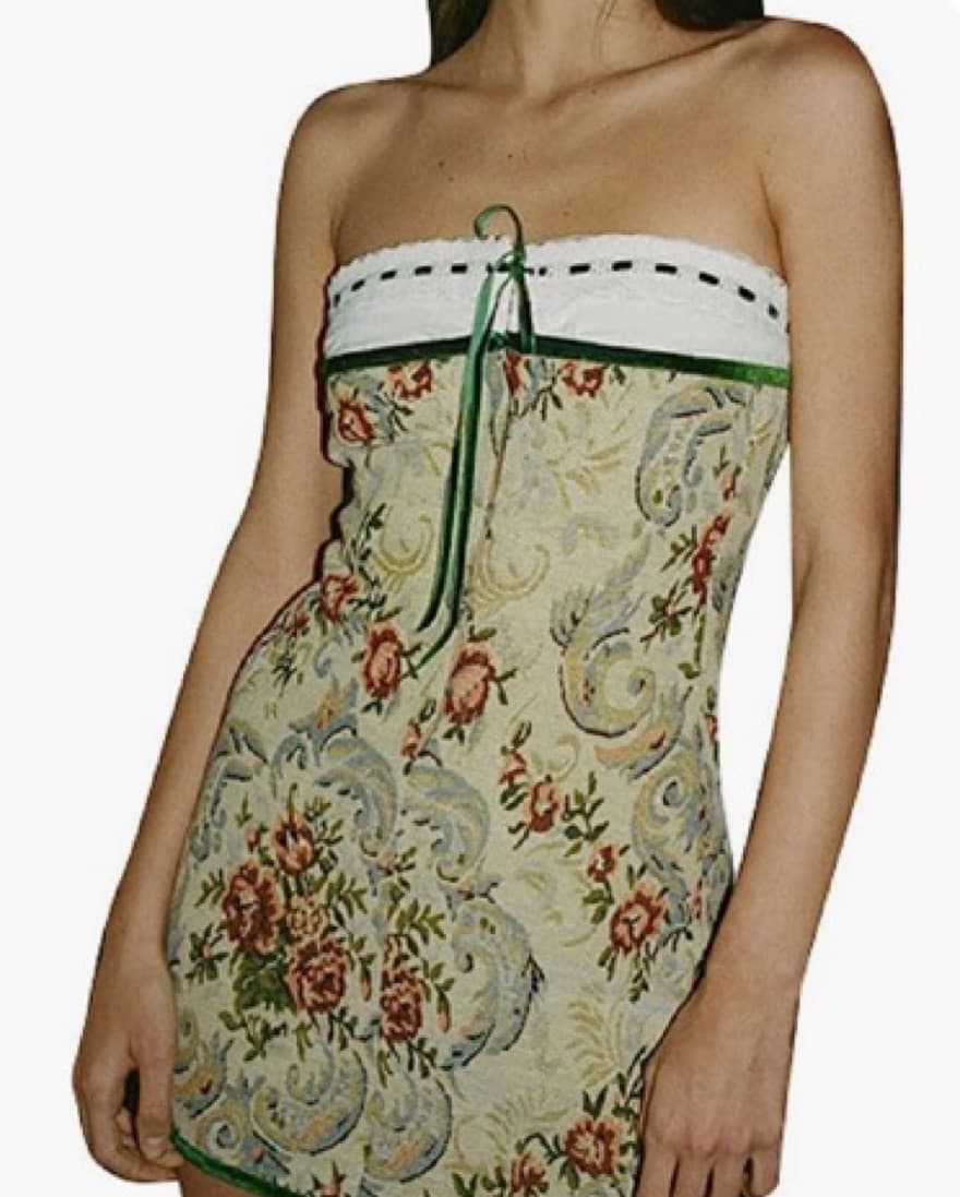 With Jean Dress Dupe - Image 2