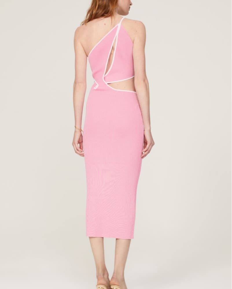 San Sloane One-Shoulder Midi Dress - Image 2
