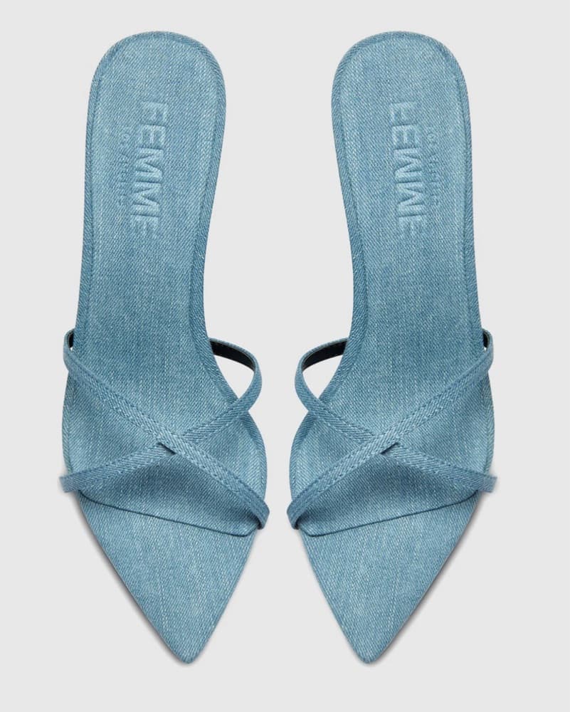 Denim Heels  - Image 1