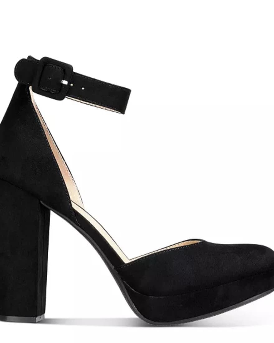 Sun + Stone Black Heels - Image 1
