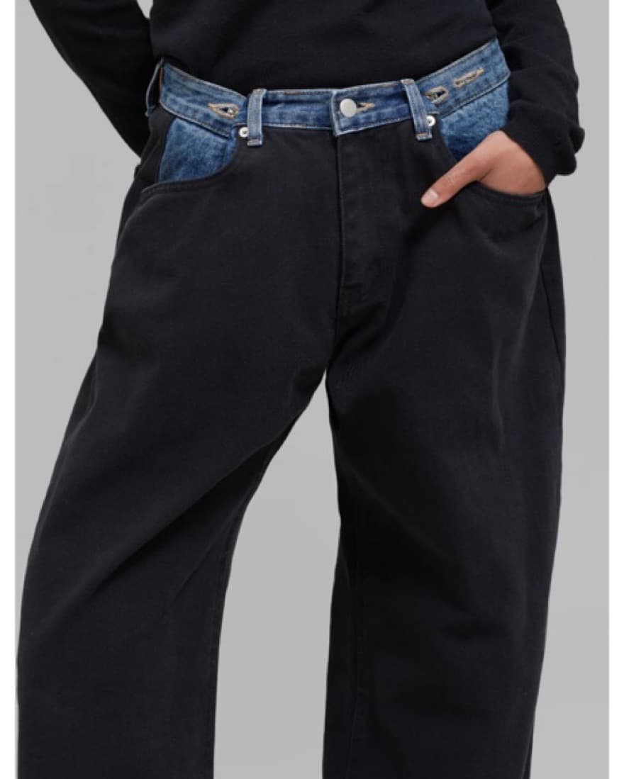 The Frankie Shop Contrast Hayla Jeans - Image 3