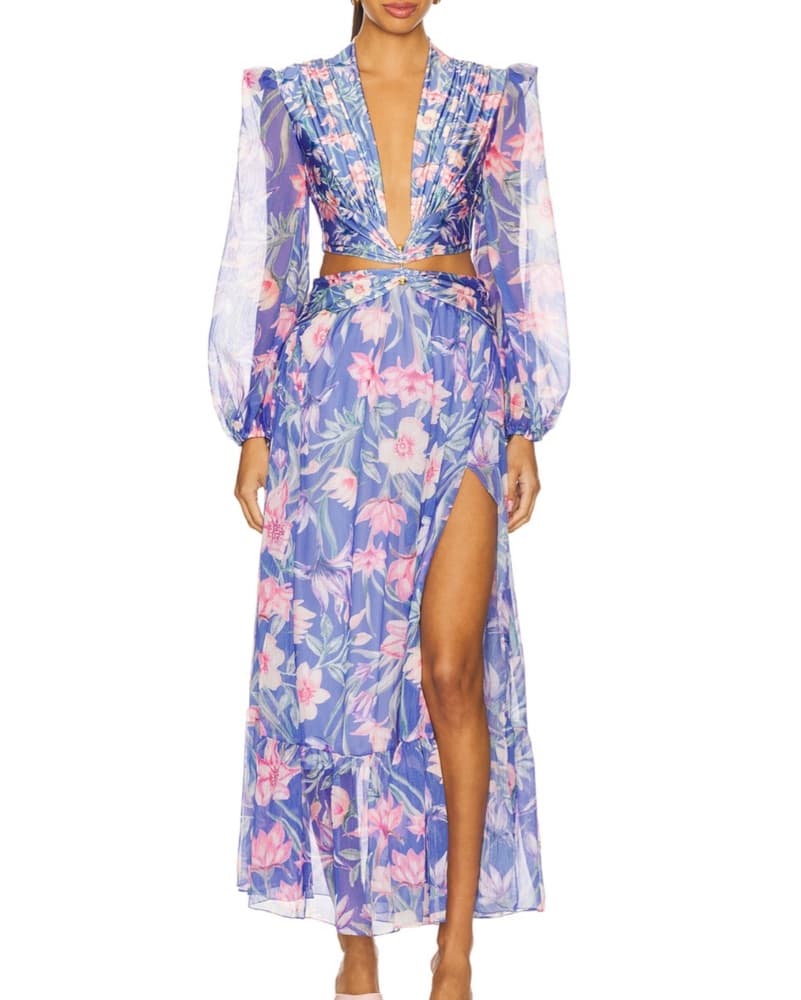 PatBo Amaryllis Long Sleeve Dress - Image 1