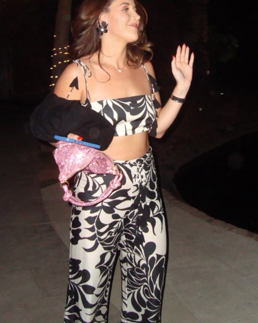 Alexis Bow Pants And Harbor Tie Top - Image 3