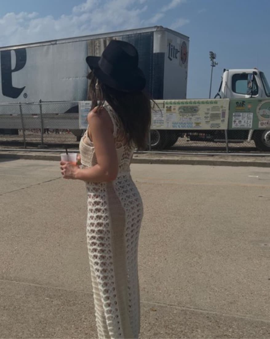 Crochet Maxi Dress - Image 2