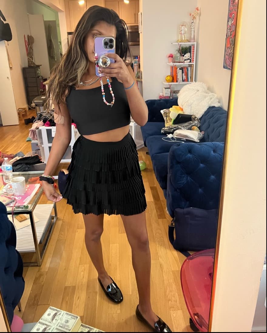 fringe skirt  - Image 2
