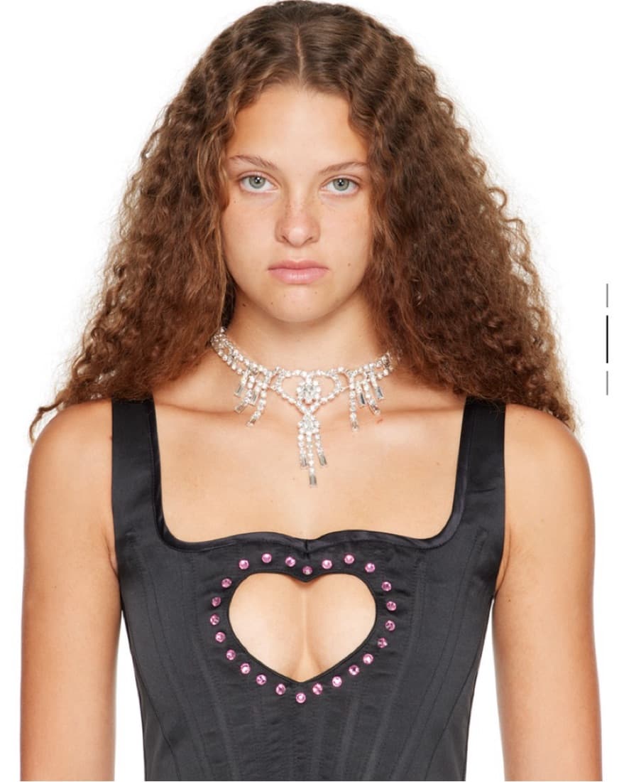 Heart Crystal Choker - Image 1