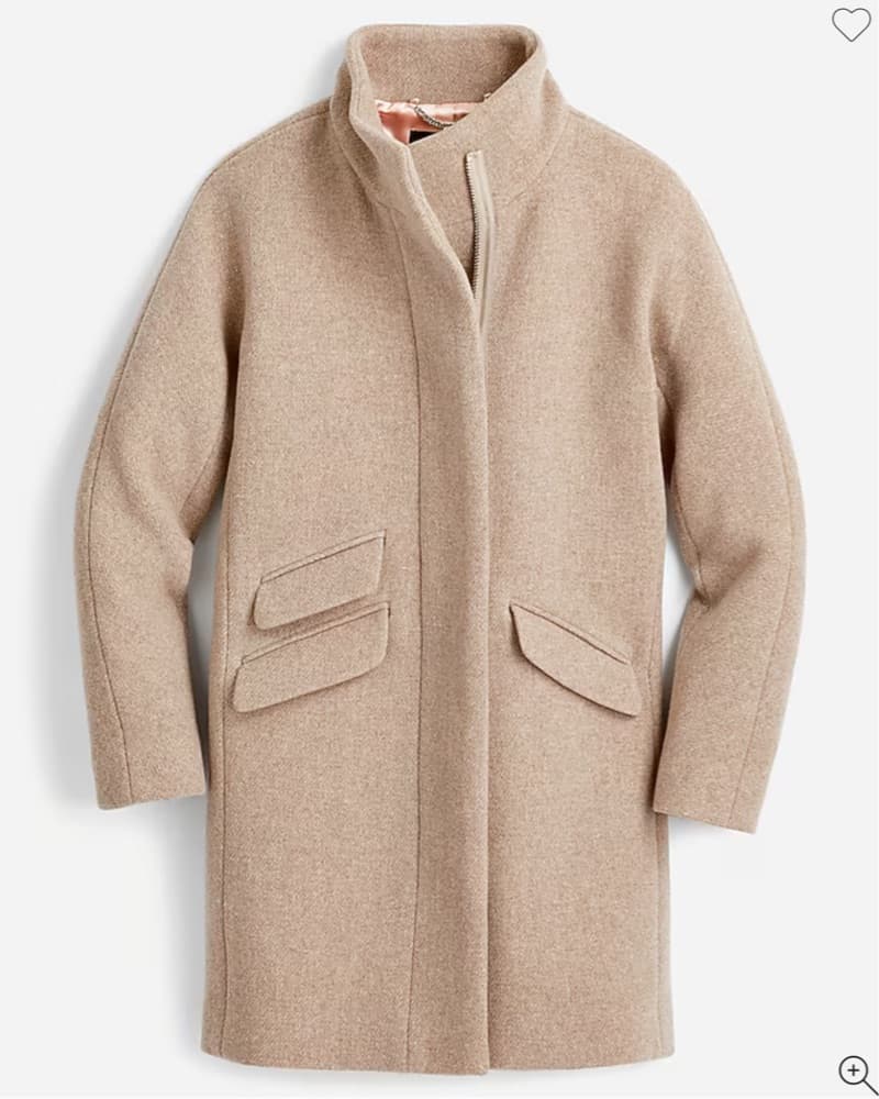 J Crew Italian Wool Cocoon Coat - Image 1