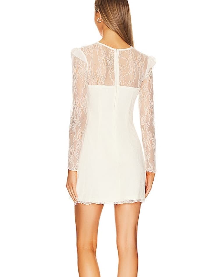 We Wore What Lace Corset Mini Dress - Image 2