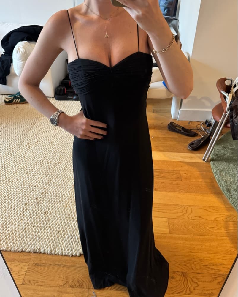 Vintage Black Gown  - Image 2
