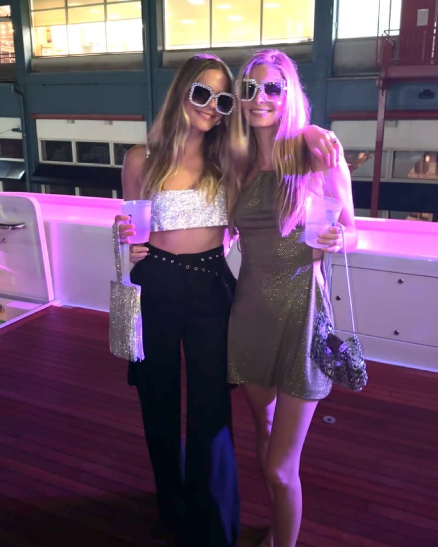 Sparkly Silver Crop Top  - Image 3
