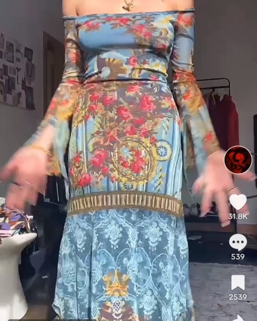 Vintage  Save The Queen Dress - Image 4