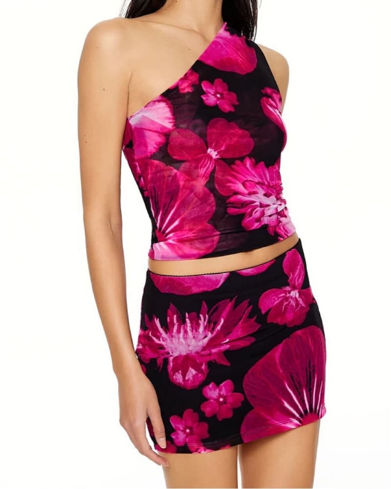 Pink Floral Matching Set  - Image 1