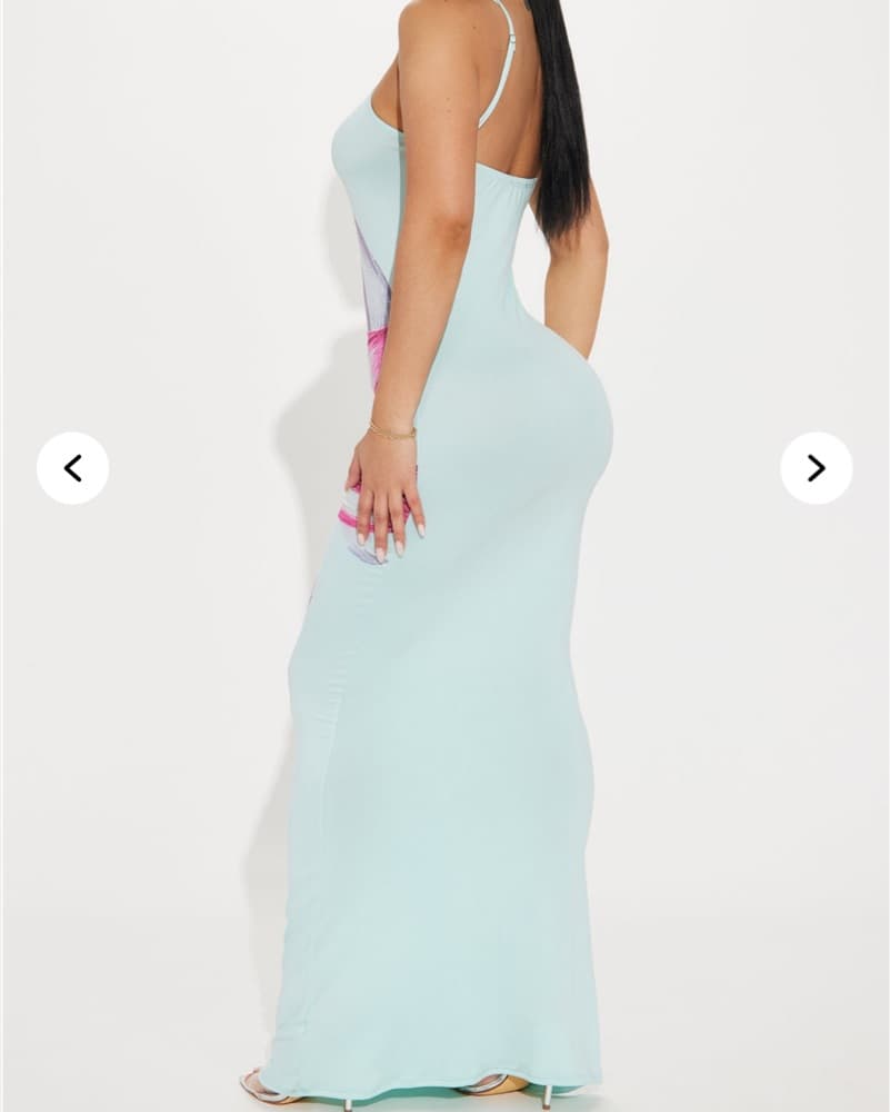 Stunning Floral Maxi Dress - Image 4