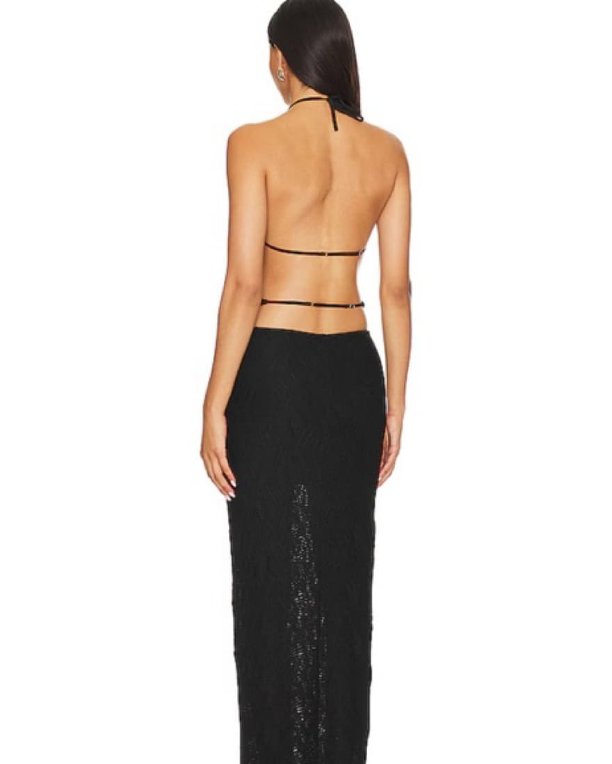 Black Revolve Maxi Dress - Image 2