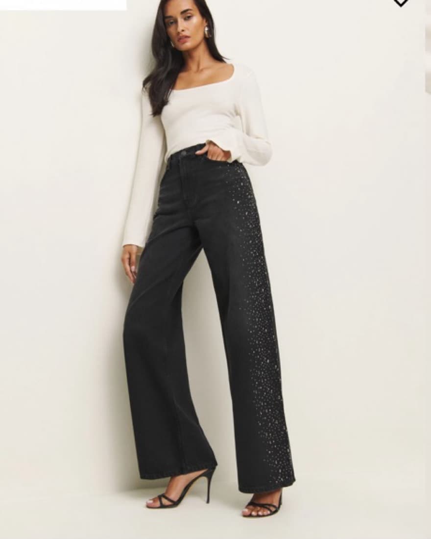 Reformation Vana Sparkle Jeans - Image 4