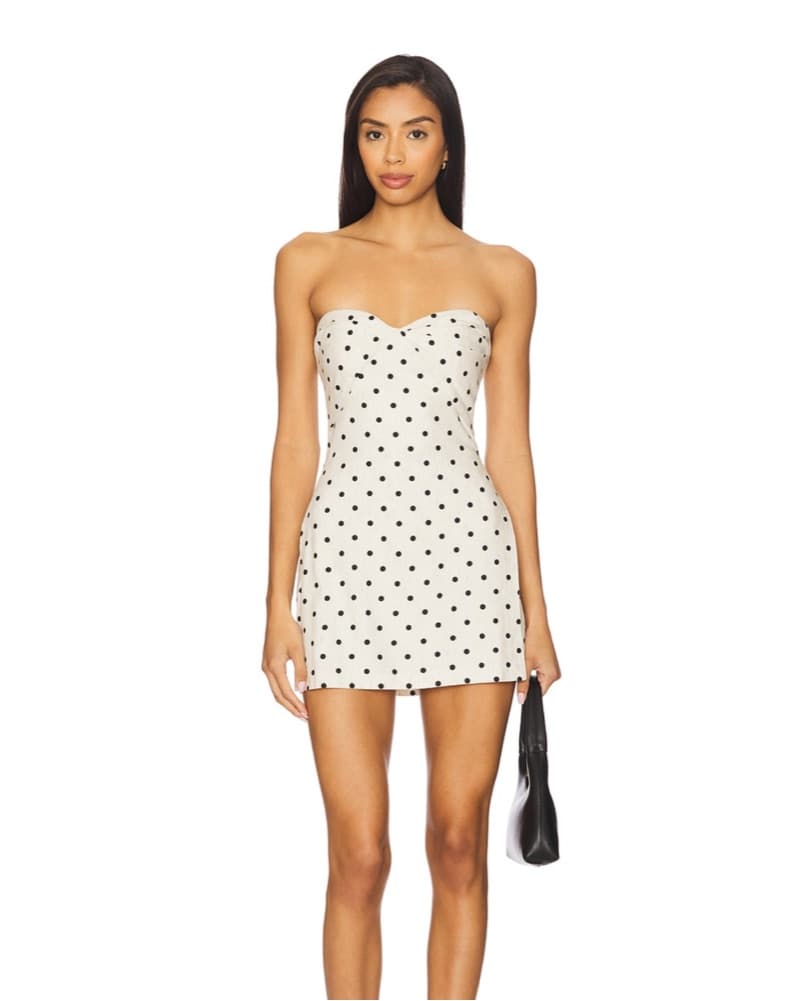 Amnda Uprichard Polka dot Soho Romper  - Image 1