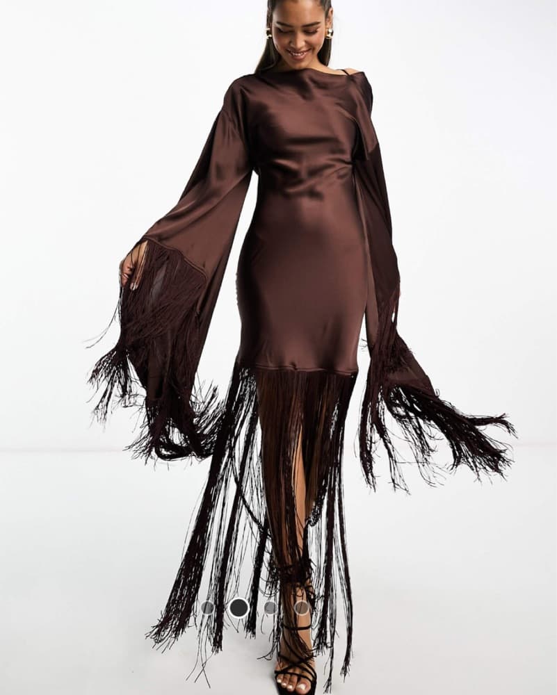 Asos Fringe Dress - Image 2