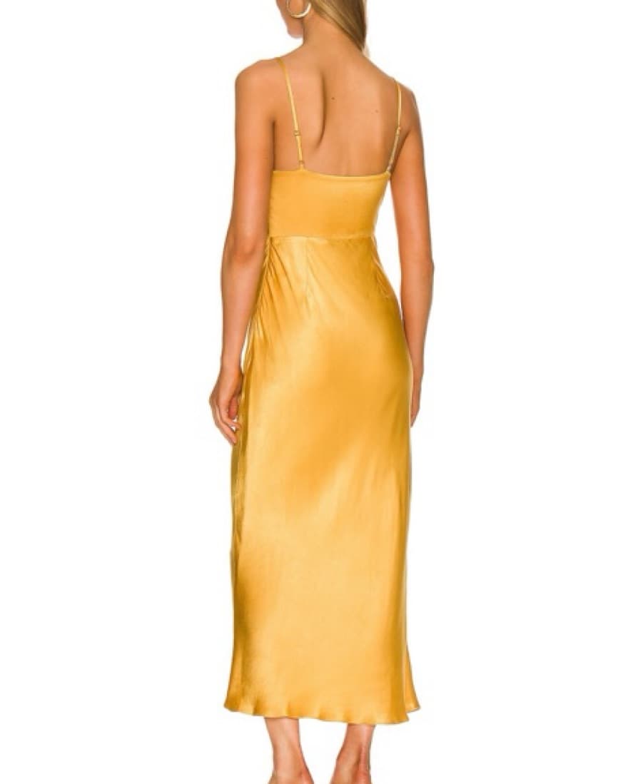 Shona Joy Alma Lace Up Midi dress - Image 3