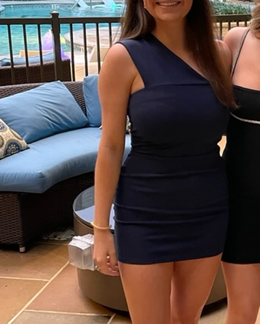 Superdown Rockie One Shoulder Dress - Image 3