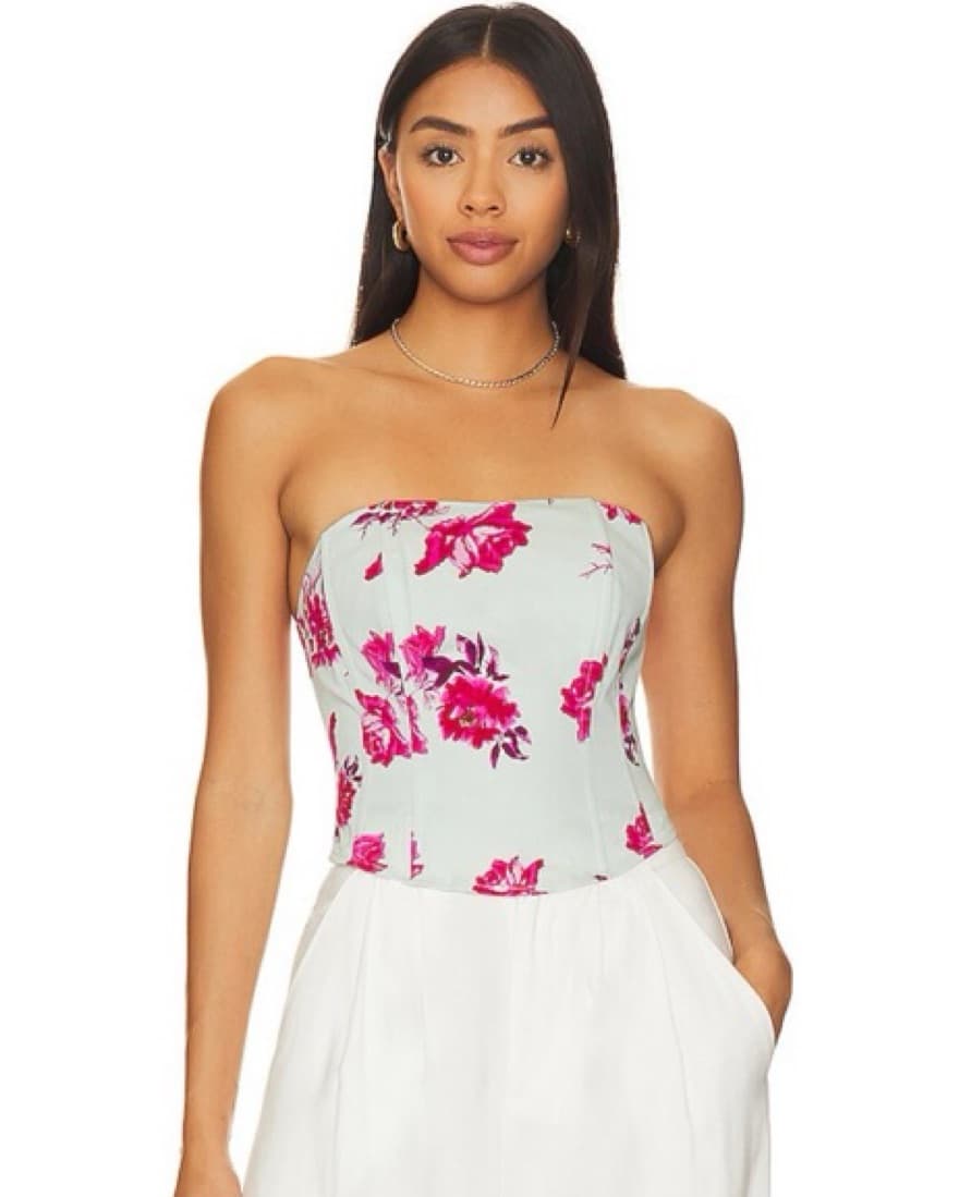 Favorite Daughter Silk Bustier and Skirt - Image 5
