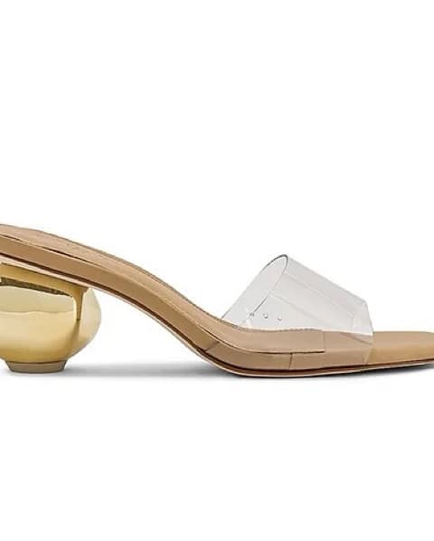 Cult Gaia Tyra Mule in Clear - Image 2