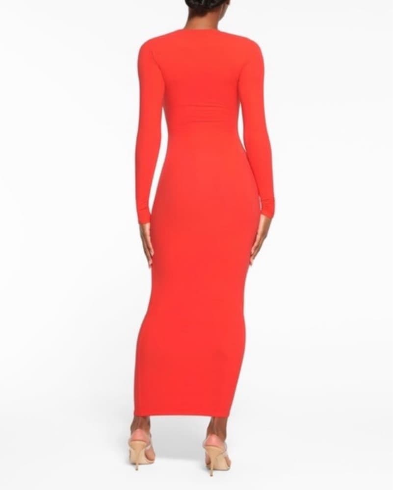 Skims Fits Everybody Long Sleeve Dress - Image 2