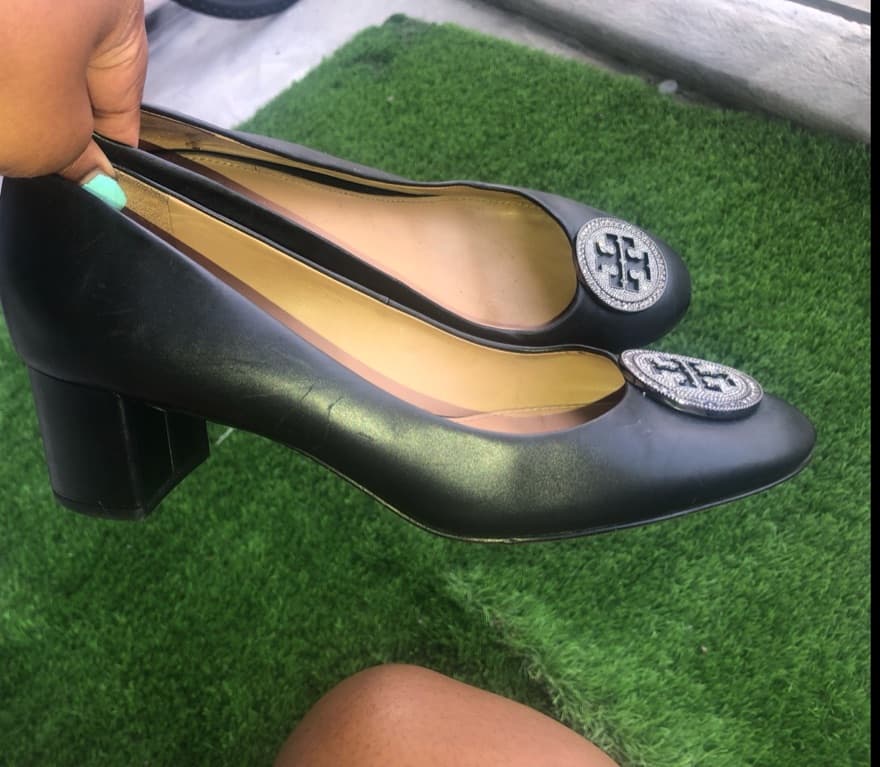 Tory Burch Blinged Out Flat With Heel  - Image 2