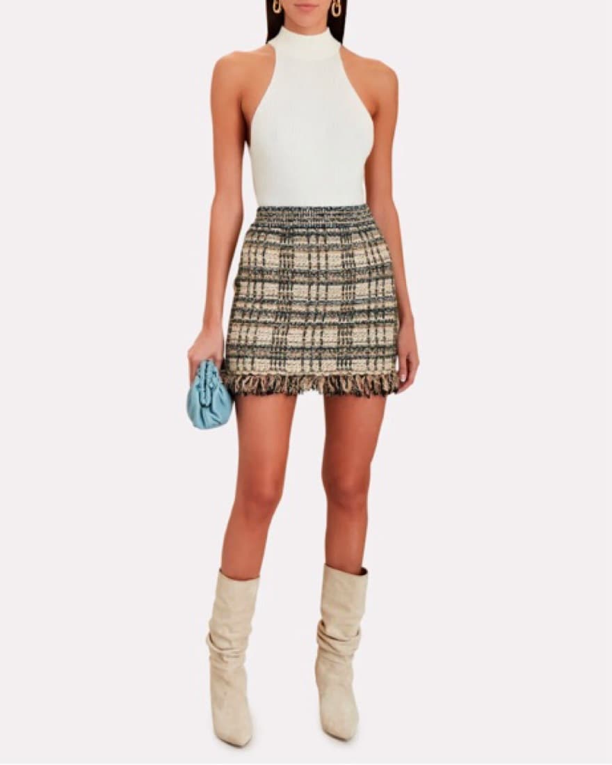 LoveShackFancy Balsam Knit Mini Skirt  - Image 2