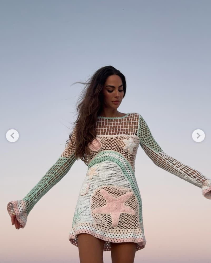 Leslie Amon Dream Crochet Dress - Image 1