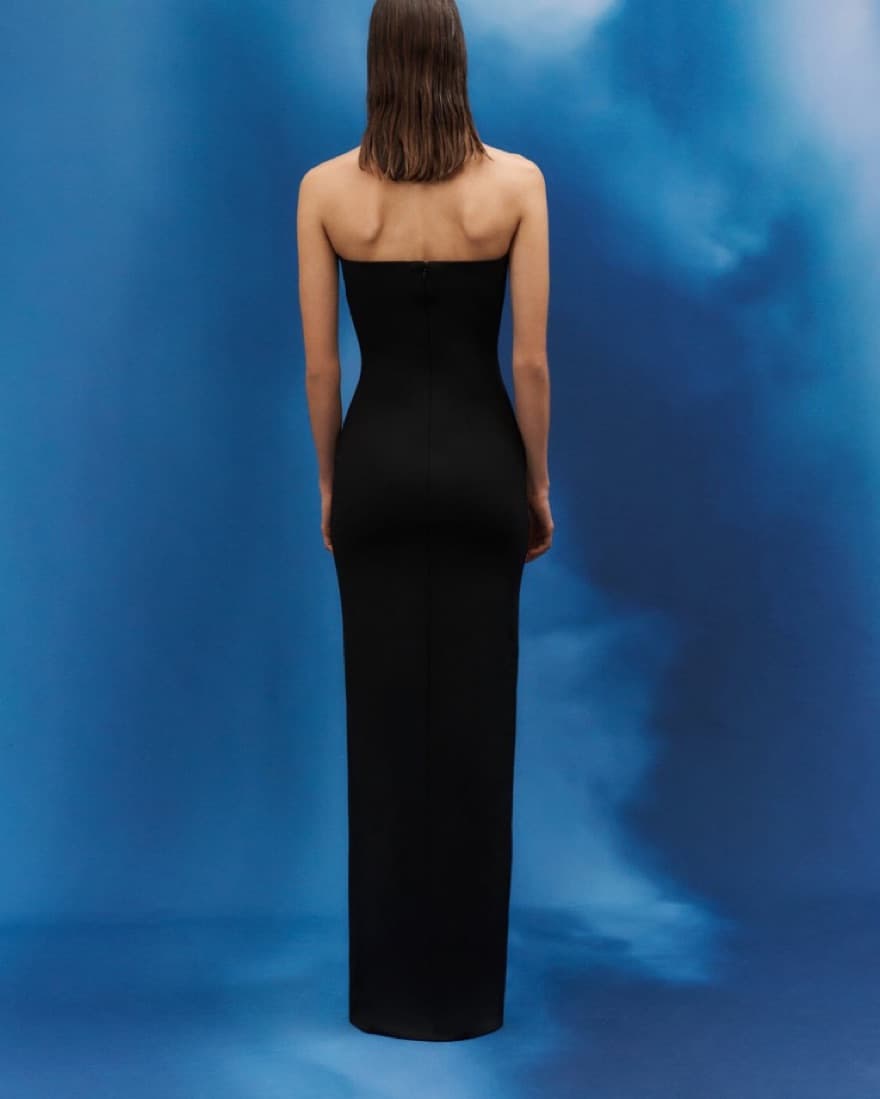 Solace London Bysha Strapless Gown - Image 3