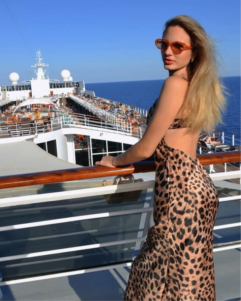 Leopard Print Midi Dress - Image 3