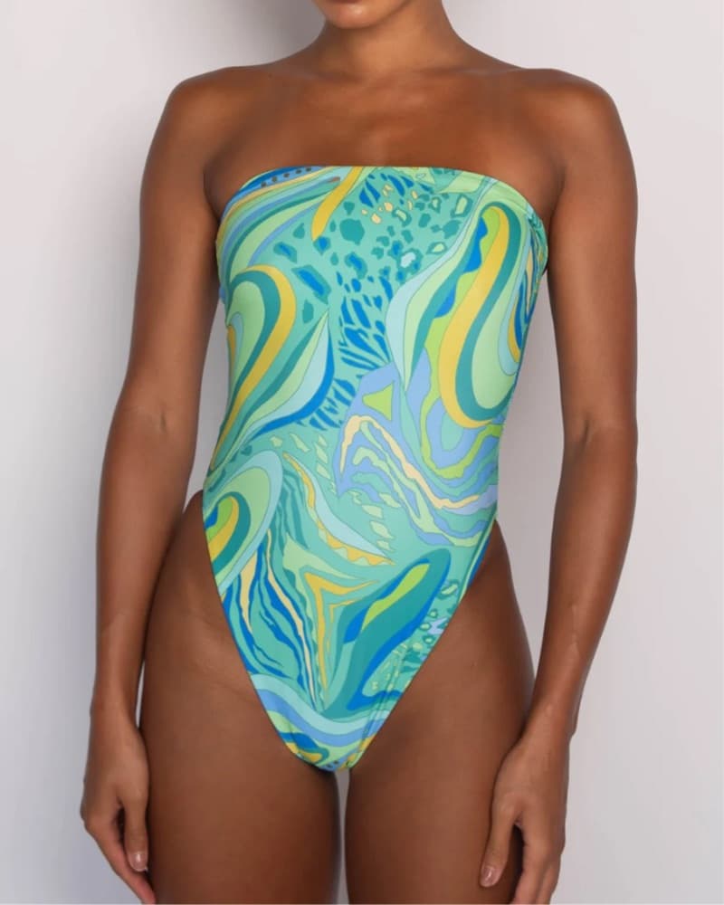 Skatie Cannes Amy Swimsuit + Sarong - Image 2