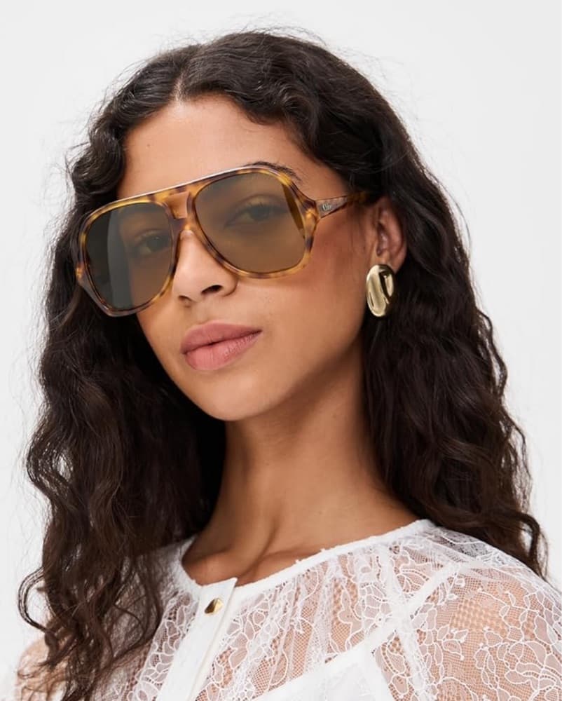 Chloe Oversized Sunnies - Image 2