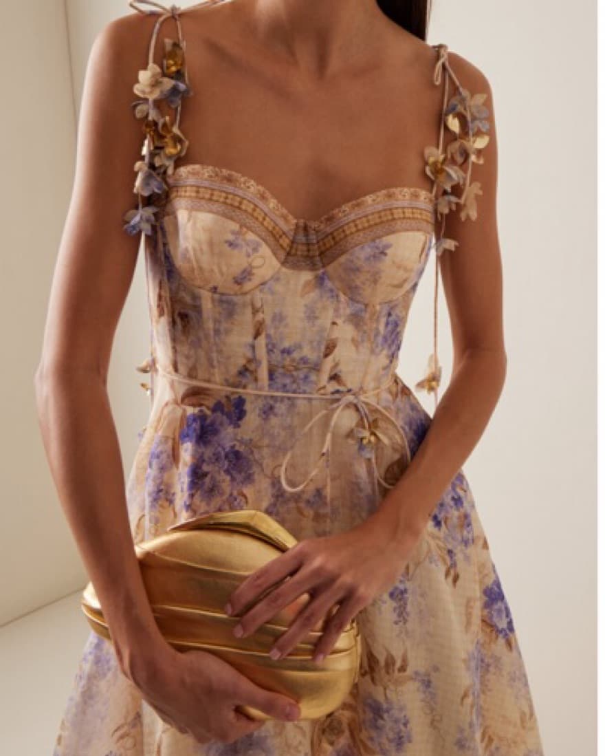 Zimmermann Dawning linen-silk Midi - Image 1