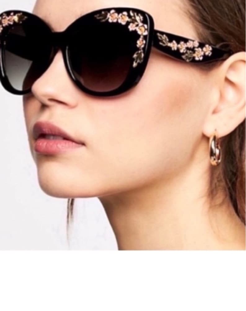 Anthropologie floral sunglasses - Image 1