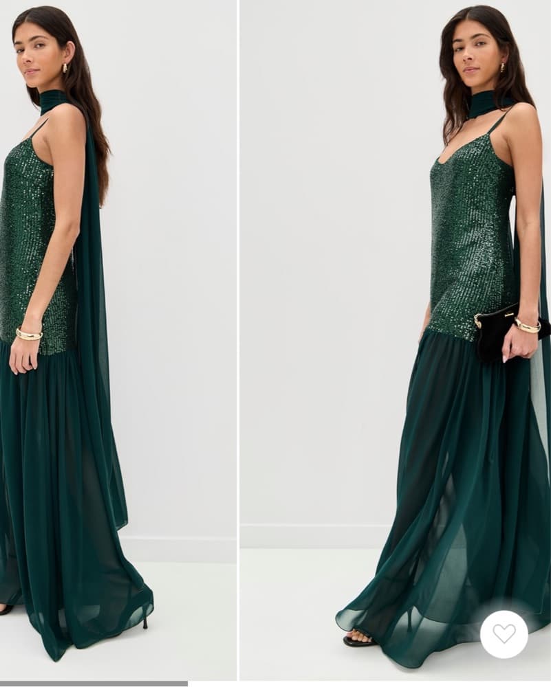 Show Me Your Mumu Emerald Green Dress - Image 2