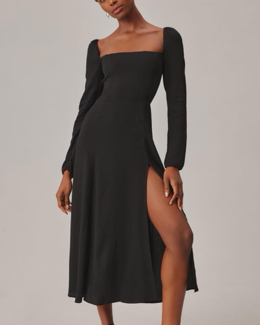 Reformation Sigmund Midi Dress - Image 1