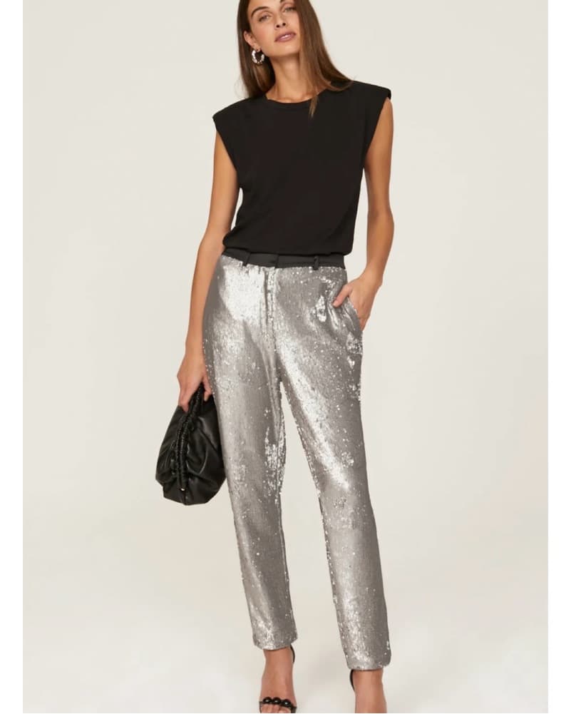 AllSaints Leigh Sequin Pant - Image 1