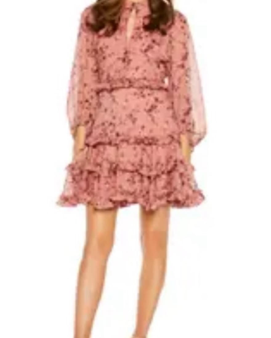 Bardot Ditsy Rose Dress - Image 1