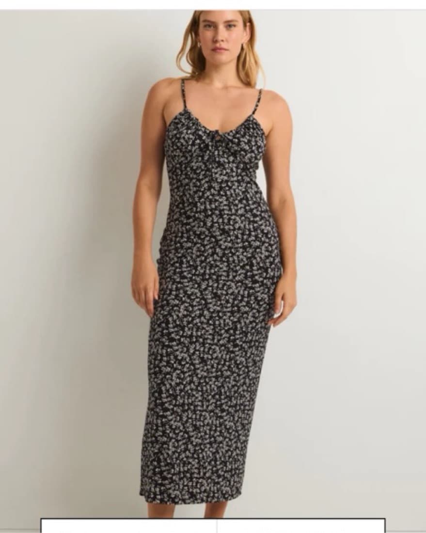 Z Supply Long Floral Dress - Image 1