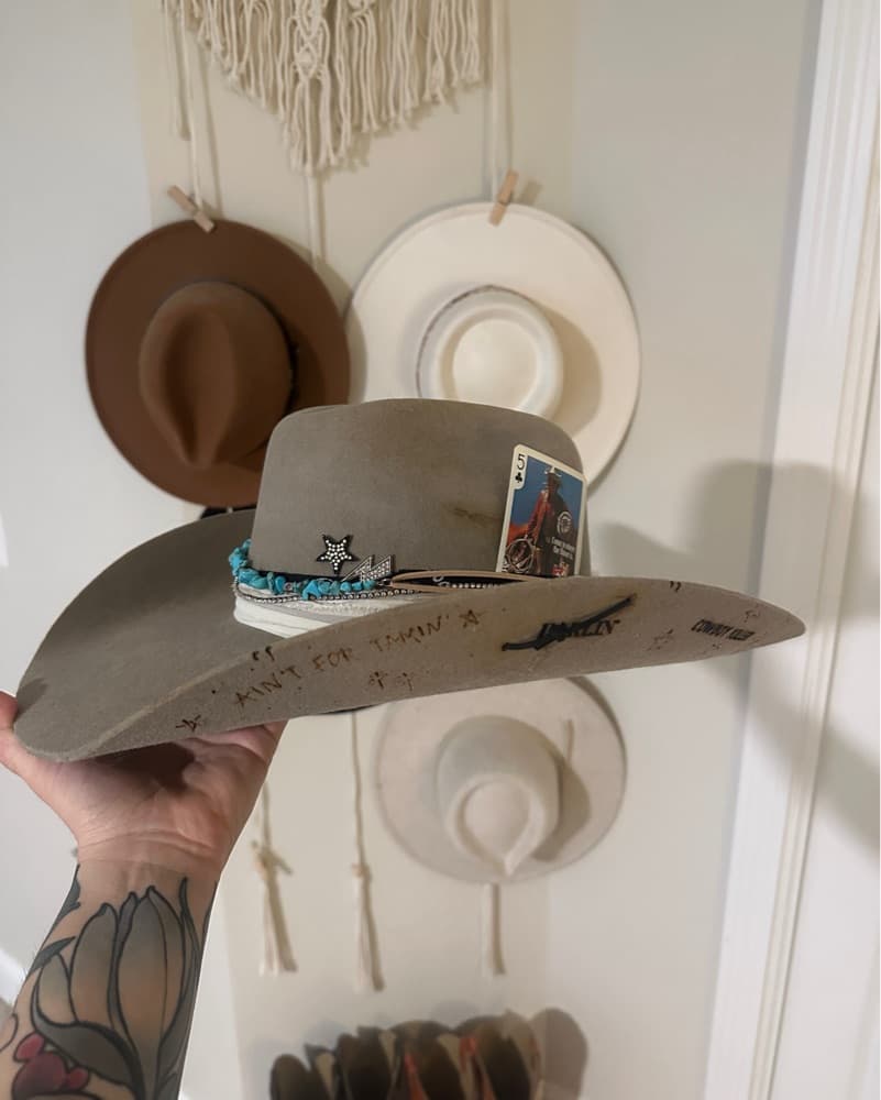 Custom Brick & Brim Cowgirl Hat - Image 1