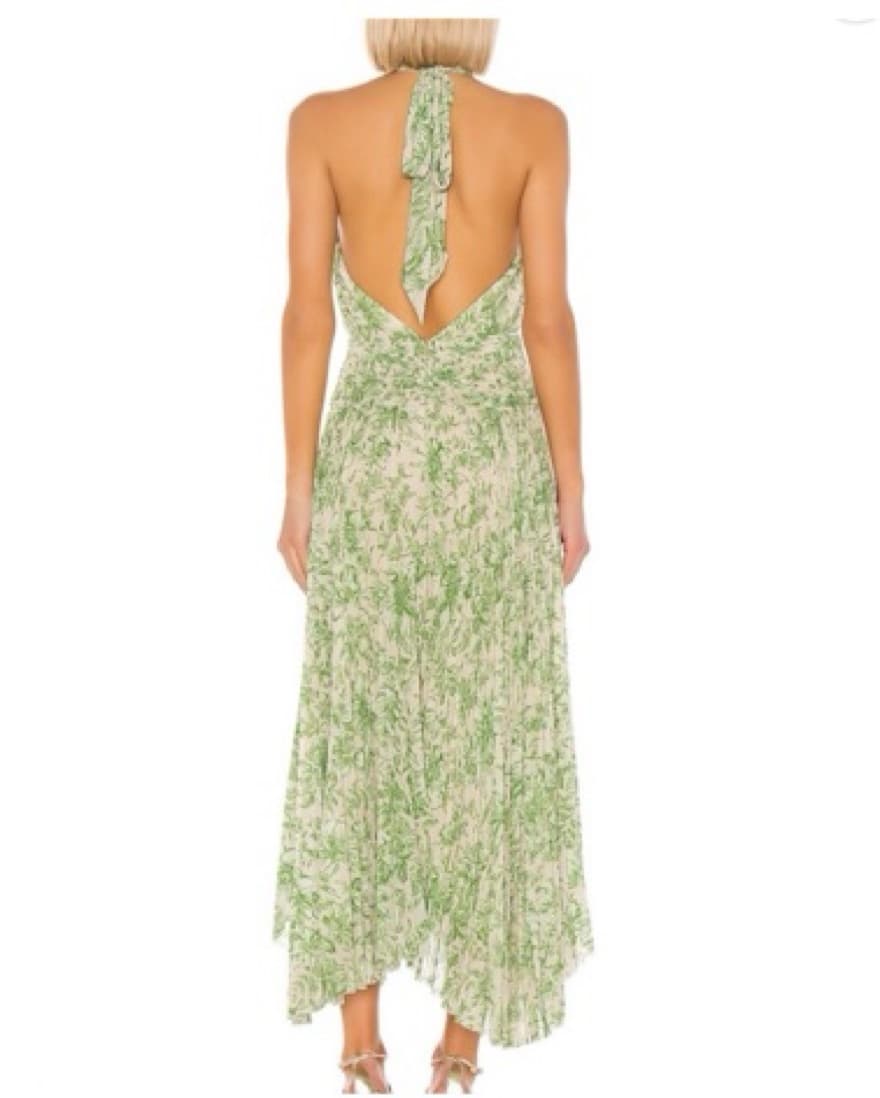 Amur Light Green Halter Dress - Image 6