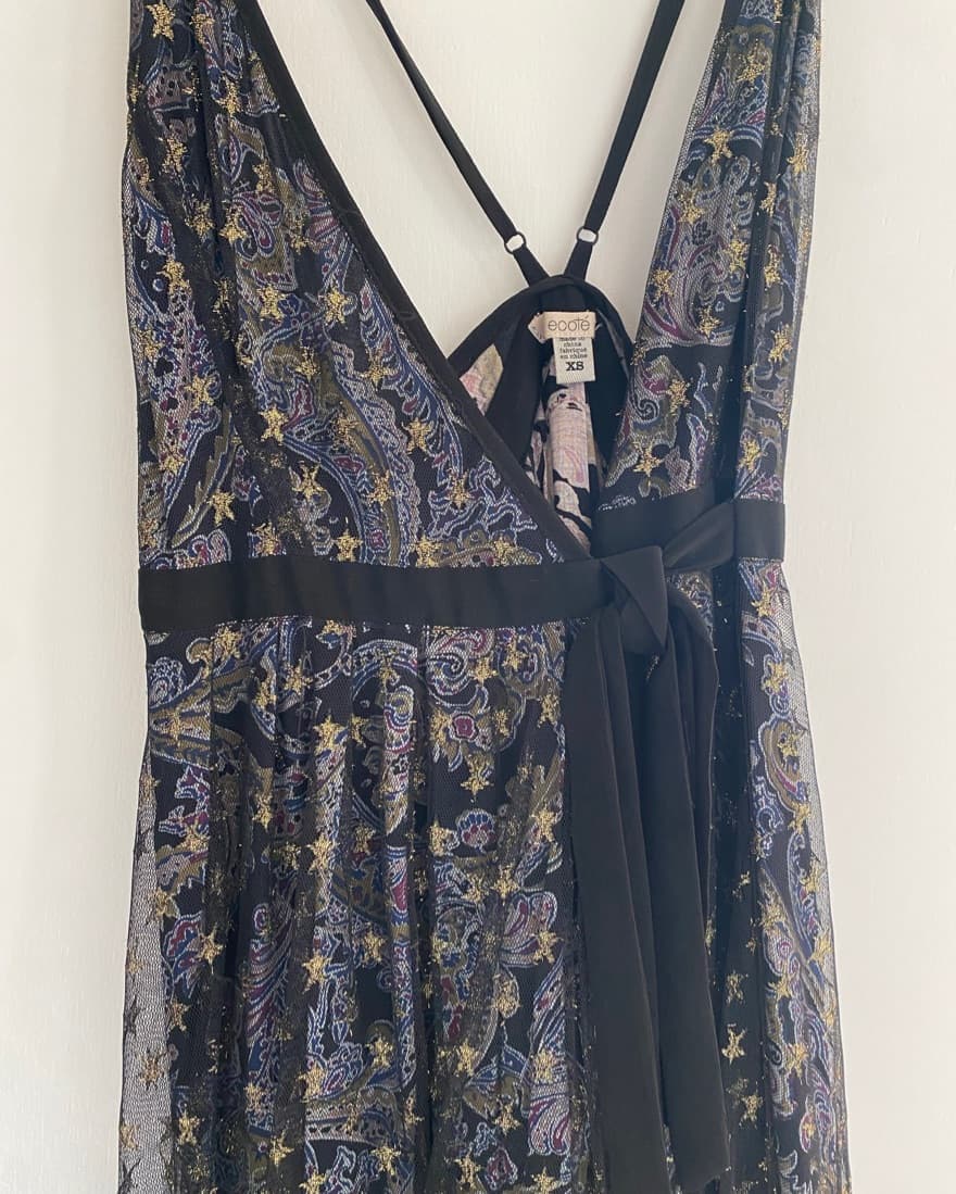 Star pattern long dress - Image 2