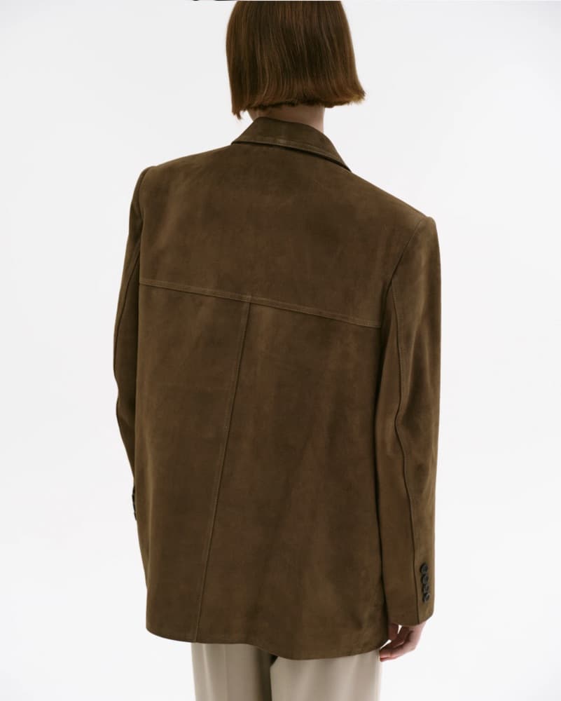 Source unknown HAILEY LAMBSKIN BLAZER - Image 2