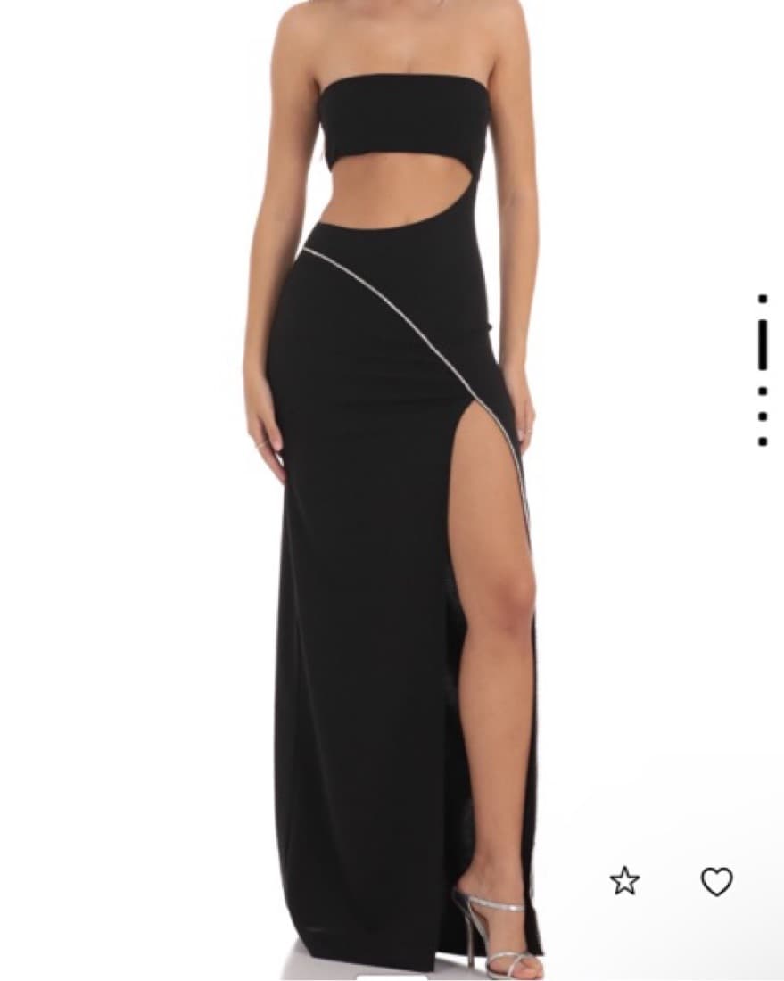 Lucy In The Sky Black Dress - Image 1