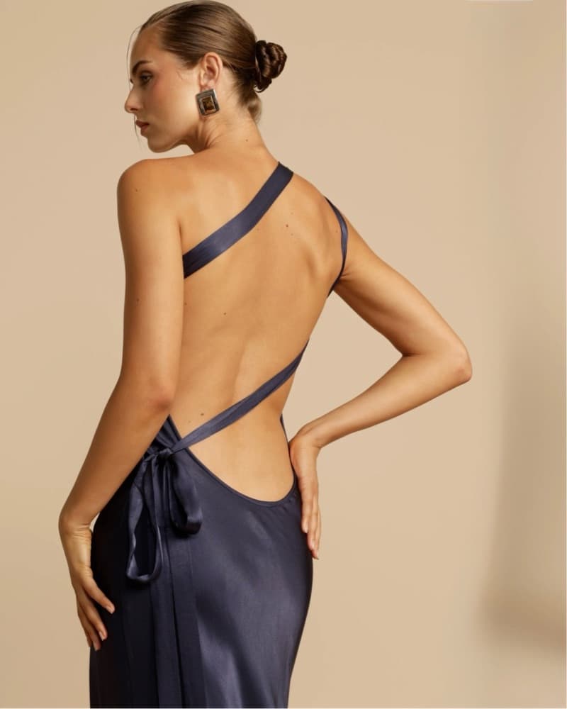 Arcina Ori Navy Gown - Image 3