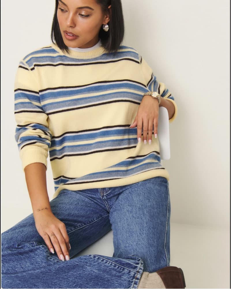 Reformation Cashmere Boyfriend Sweater - Image 2