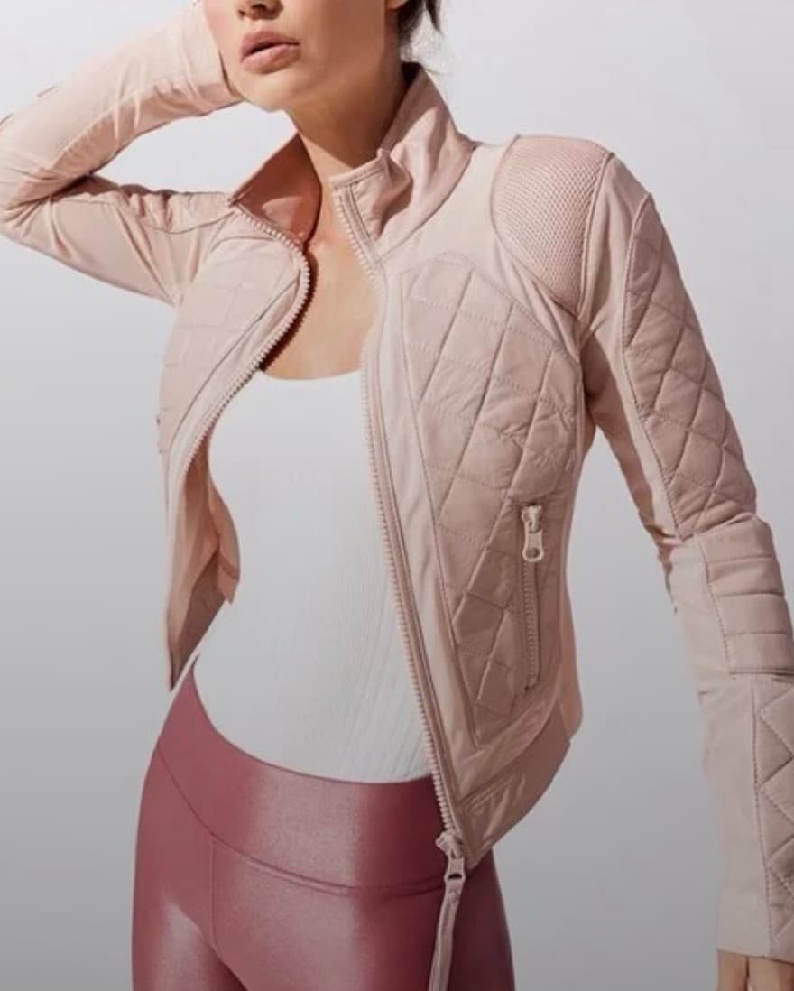 Blanc Noir Mesh Moto Jacket  - Image 3
